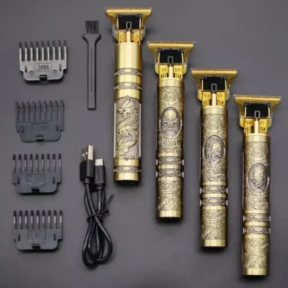 ALFA Máquina De Cortar Cabelo Parágrafo Barba Masculina Designer Aleatório Elétrico Profissional - Image 3